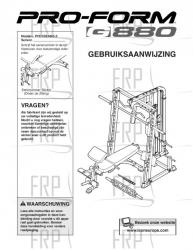 USER'S MANUAL - DUTCH - Image