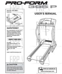 Manual, Owner's, English - Product Image