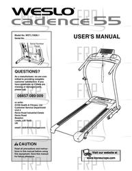 Manual, Owner's, English - Product Image