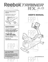 Manual, Owner's, English - Product Image
