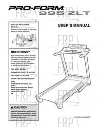 Manual, Owner's, English - Product Image