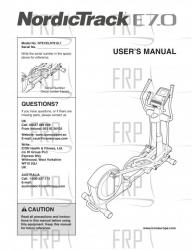 USER'S MANUAL, ENGLISH - Image