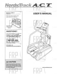 USER'S MANUAL, ENGLISH - Image