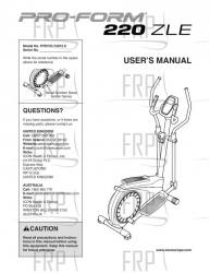 USER'S MANUAL, ENGLISH - Image
