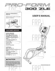 USER'S MANUAL, ENGLISH - Image
