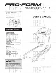 USER'S MANUAL, ENGLISH - Image