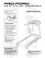 USER'S MANUAL, ENGLISH - Image