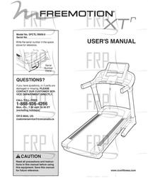 USER'S MANUAL, ENGLISH - Product Image