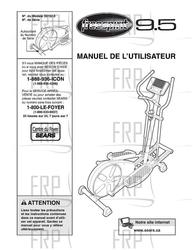 Manual, Owner's, French - Product Image