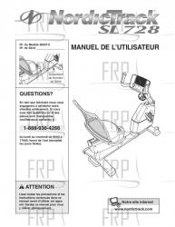 USER'S MANUAL, FRENCH - Image