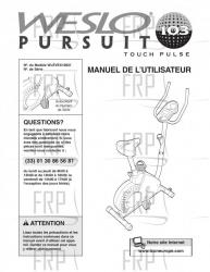 USER'S MANUAL, FRENCH - Image