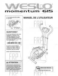 USER'S MANUAL - FRENCH - Image