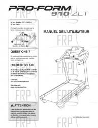 USER'S MANUAL,FRENCH - Image