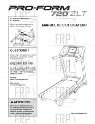 USER'S MANUAL,FRENCH - Image