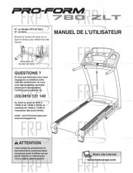 USER'S MANUAL FRENCH - Image