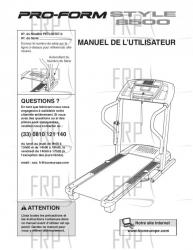 USER'S MANUAL, FRENCH - Image