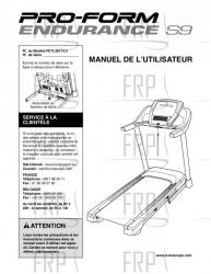 USER'S MANUAL,FRENCH - Image