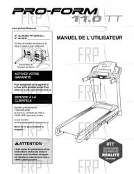 USER'S MANUAL, FRENCH - Image