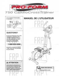 USER'S MANUAL - FRENCH - Image