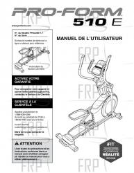 USER'S MANUAL, FRENCH - Image