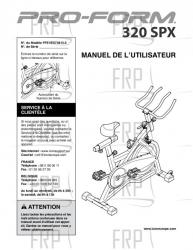 USER'S MANUAL, FRENCH - Image