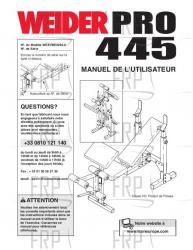 USER'S MANUAL, FRENCH - Image