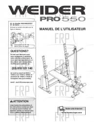 USER'S MANUAL - FRENCH - Image