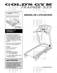 USER'S MANUAL,FRENCH - Image