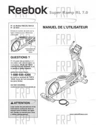 USER'S MANUAL, FRENCH - Image