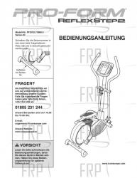 USER'S MANUAL, GERMAN - Image