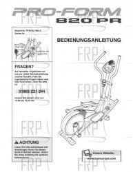 USER'S MANUAL - GERMAN - Image