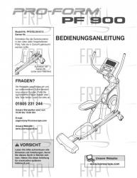 USER'S MANUAL, GERMAN - Image