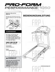 USER'S MANUAL,GERMAN - Image