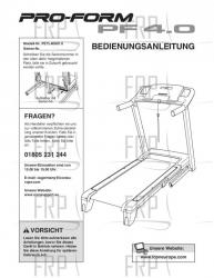 USER'S MANUAL, GERMAN - Image