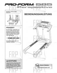 USER'S MANUAL - GERMAN - Image