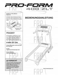 USER'S MANUAL, GERMAN - Image
