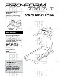USER'S MANUAL,GERMAN - Image