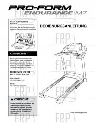 USER'S MANUAL, GERMAN - Image