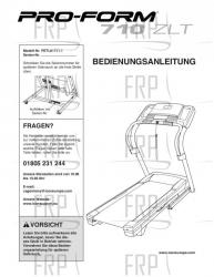 USER'S MANUAL,GERMAN - Image