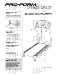 USER'S MANUAL, GERMAN - Image