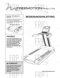 USER'S MANUAL, GERMAN - Image