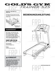 USER'S MANUAL,GERMAN - Image