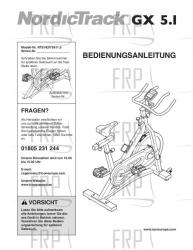 USER'S MANUAL, GERMN - Image