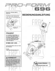 USER'S MANUAL, GERMN - Image