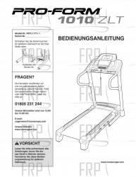 USER'S MANUAL, GERMN - Image