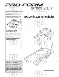 USER'S MANUAL,HUNGARIAN - Image