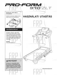 USER'S MANUAL,HUNGARIAN - Image