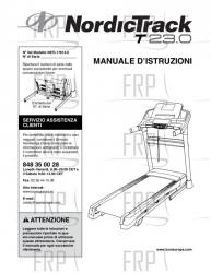 USER'S MANUAL, ITALIAN - Image