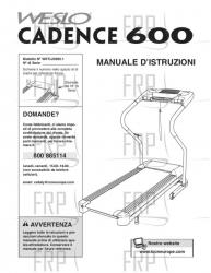 USER'S MANUAL - ITALIAN - Image