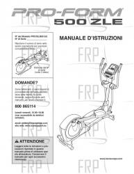 USER'S MANUAL, ITALIAN - Image